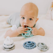 Rainbow Stacker and Teething Toy - Pastel