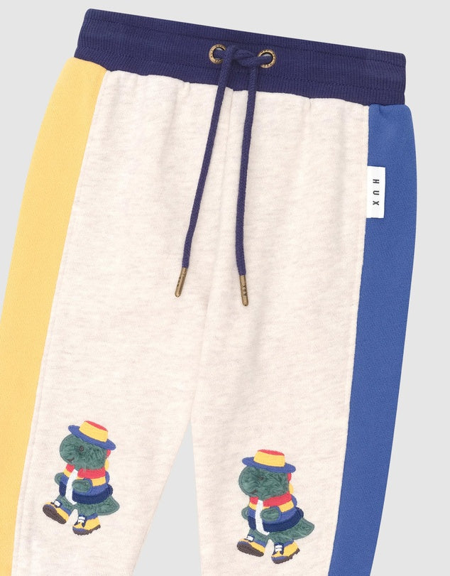 Camping Dino Colour Block Trackpant