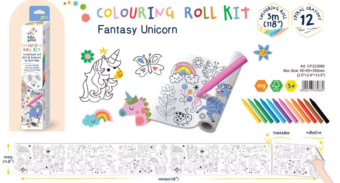 Colouring Roll Kit