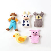 Old MacDonald Farm Animals A - Finger Puppet Set
