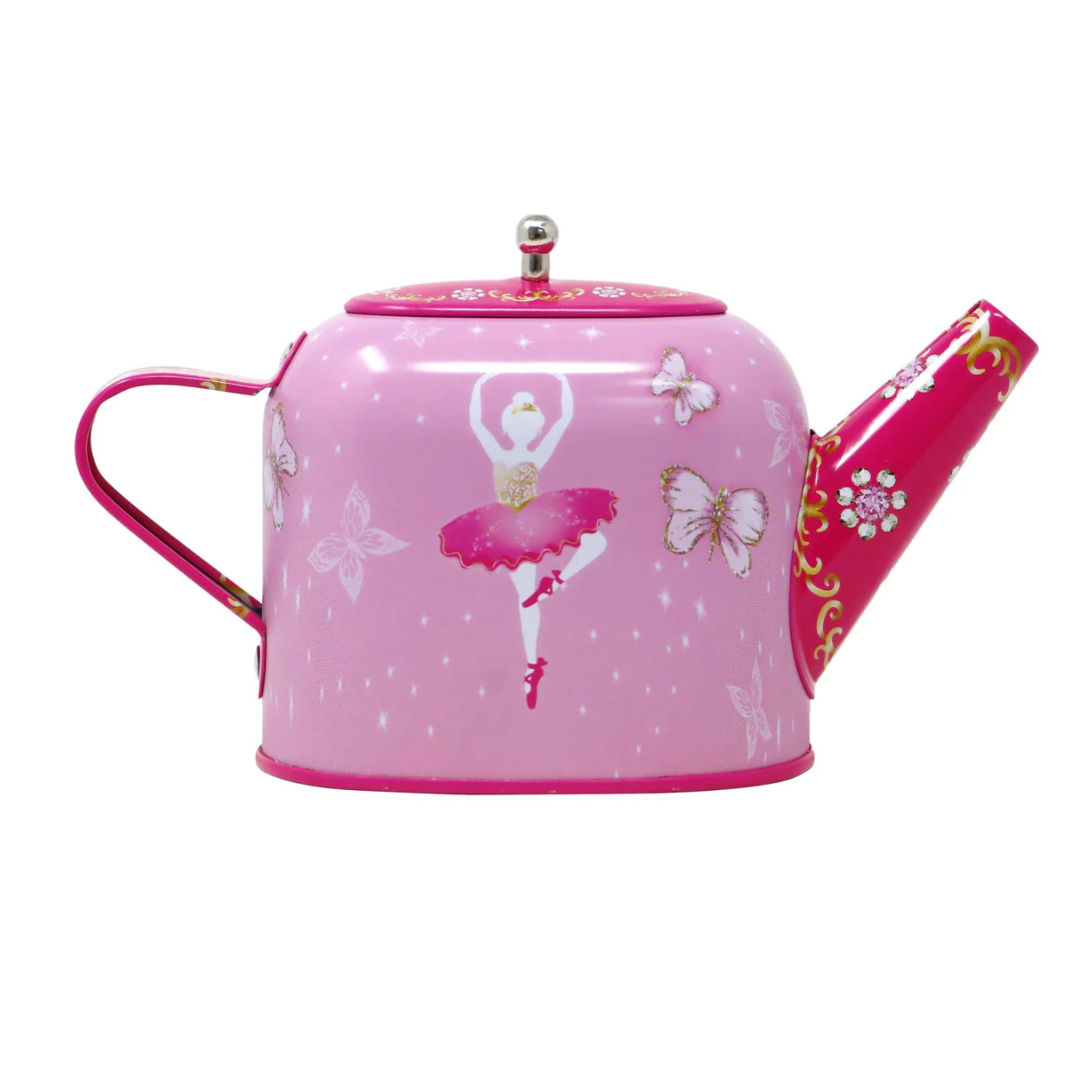 Butterfly Ballet Tin Tea Set