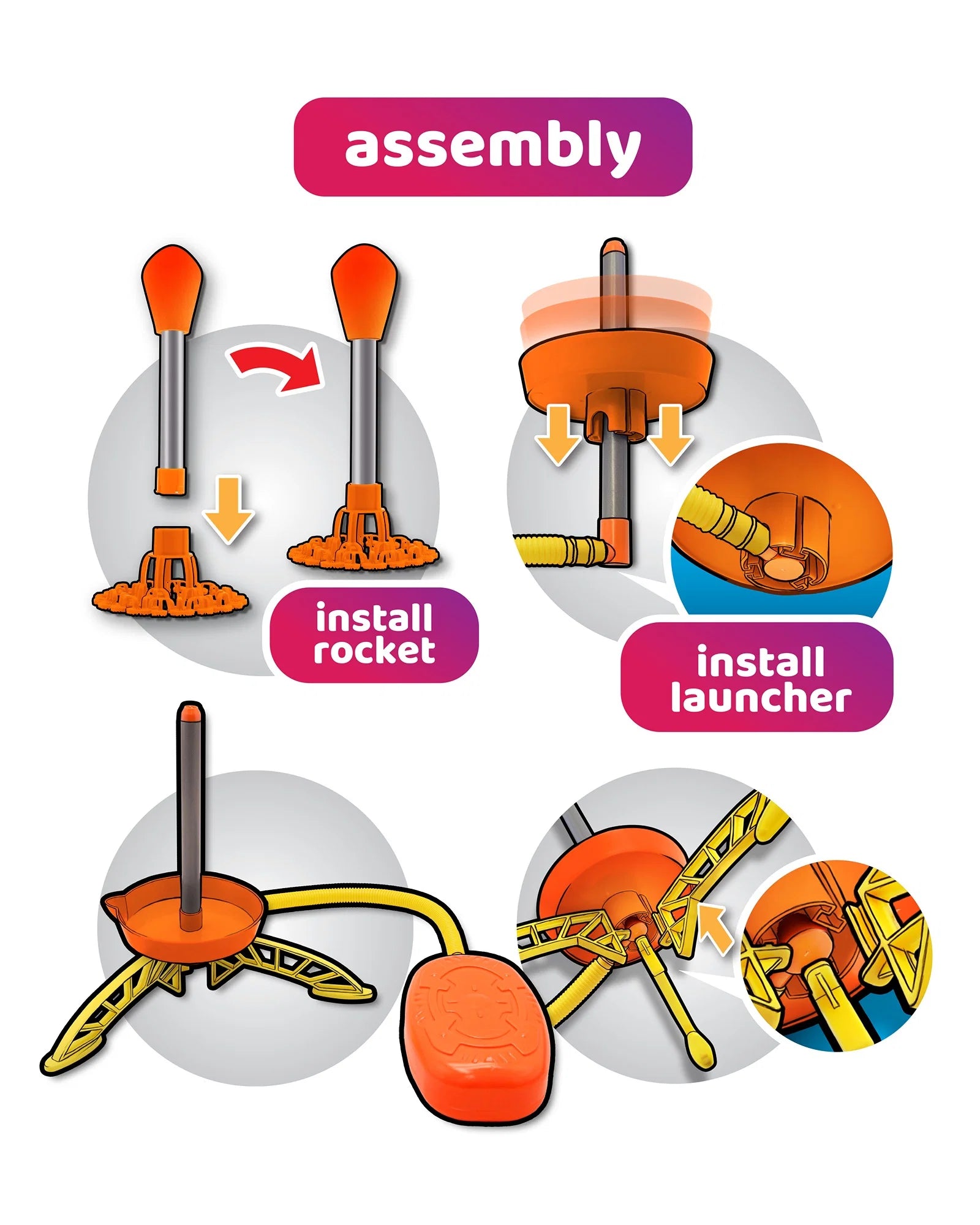 Bubble Stomp Rocket