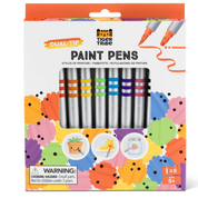 Dual-tip paint pens