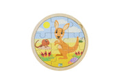 Kangaroo Wooden Jigsaw Puzzle 9pcs