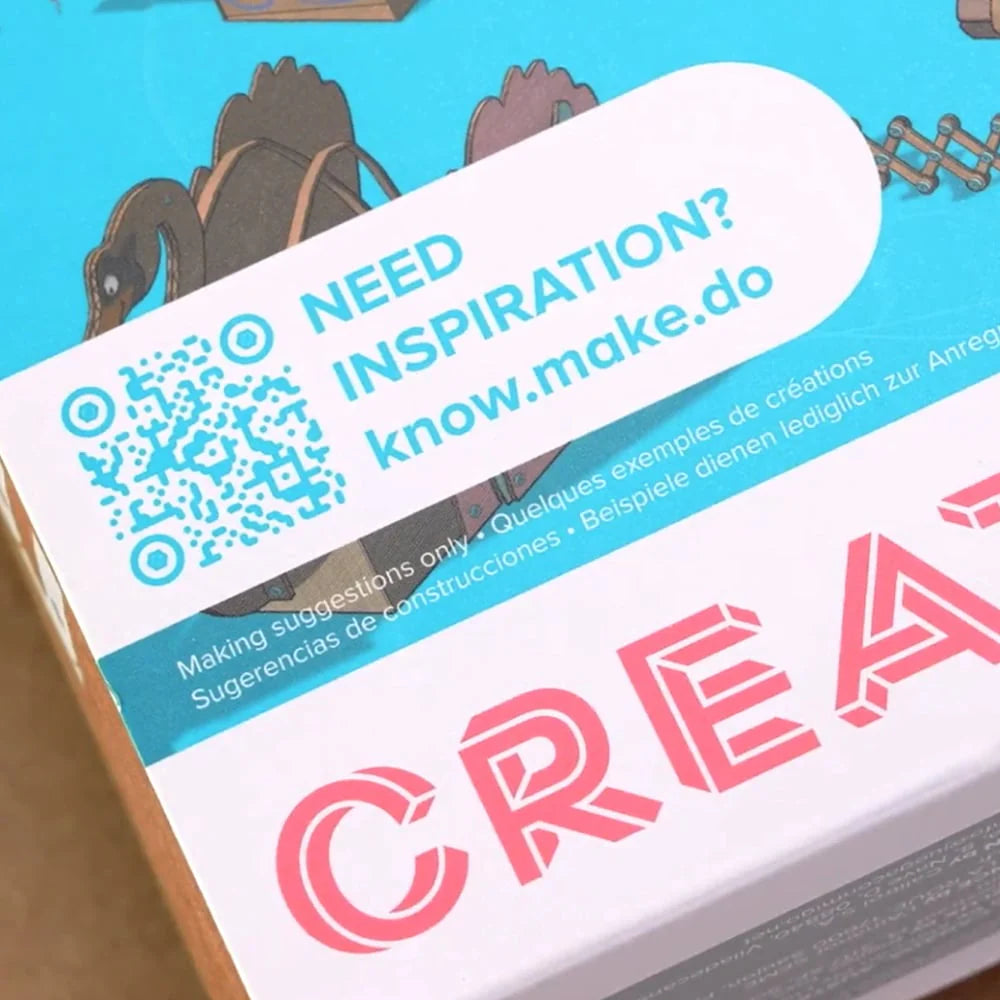 Makedo CREATE - 260pc for 4-8 Makers