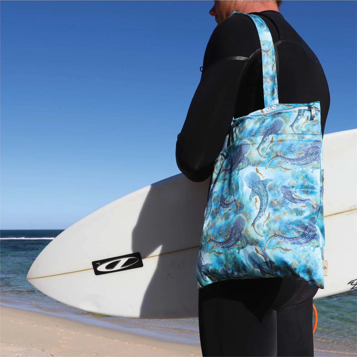 Premium Double Pocket Wet Bag - Ningaloo Dreaming