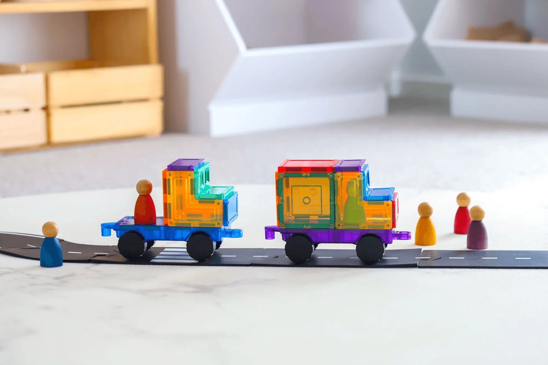 Magnetic Tiles - Car Pack 28pc
