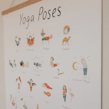 Yoga Poses Print
