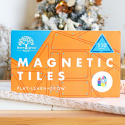 Magnetic Tiles - Builders Pack 110 Piece Set