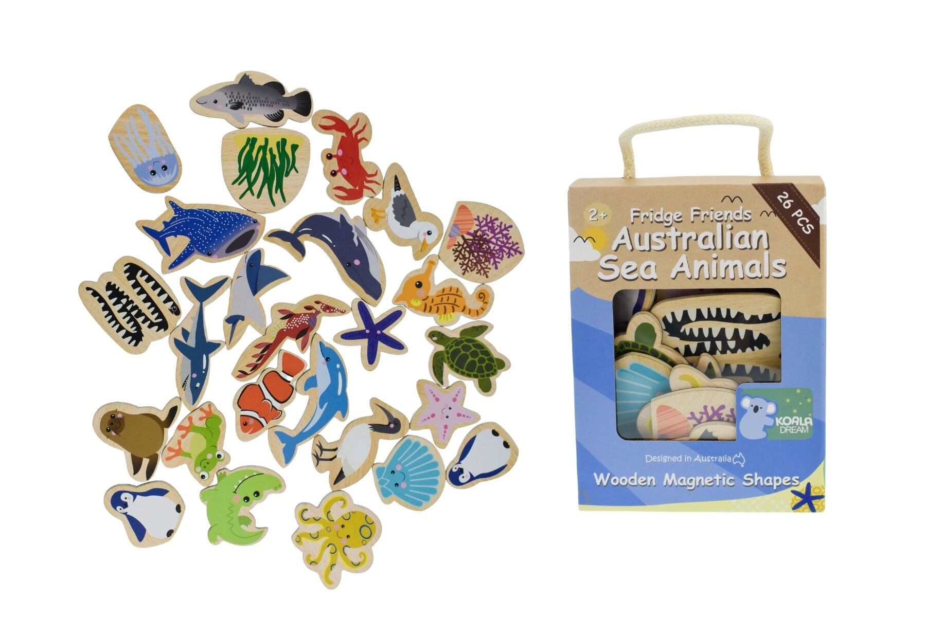 Fridge Friends Magnets - Aussie Sea Animals 25pcs