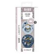 BIBS x Liberty Chamomile Lawn/Baby Blue - Round Size 2