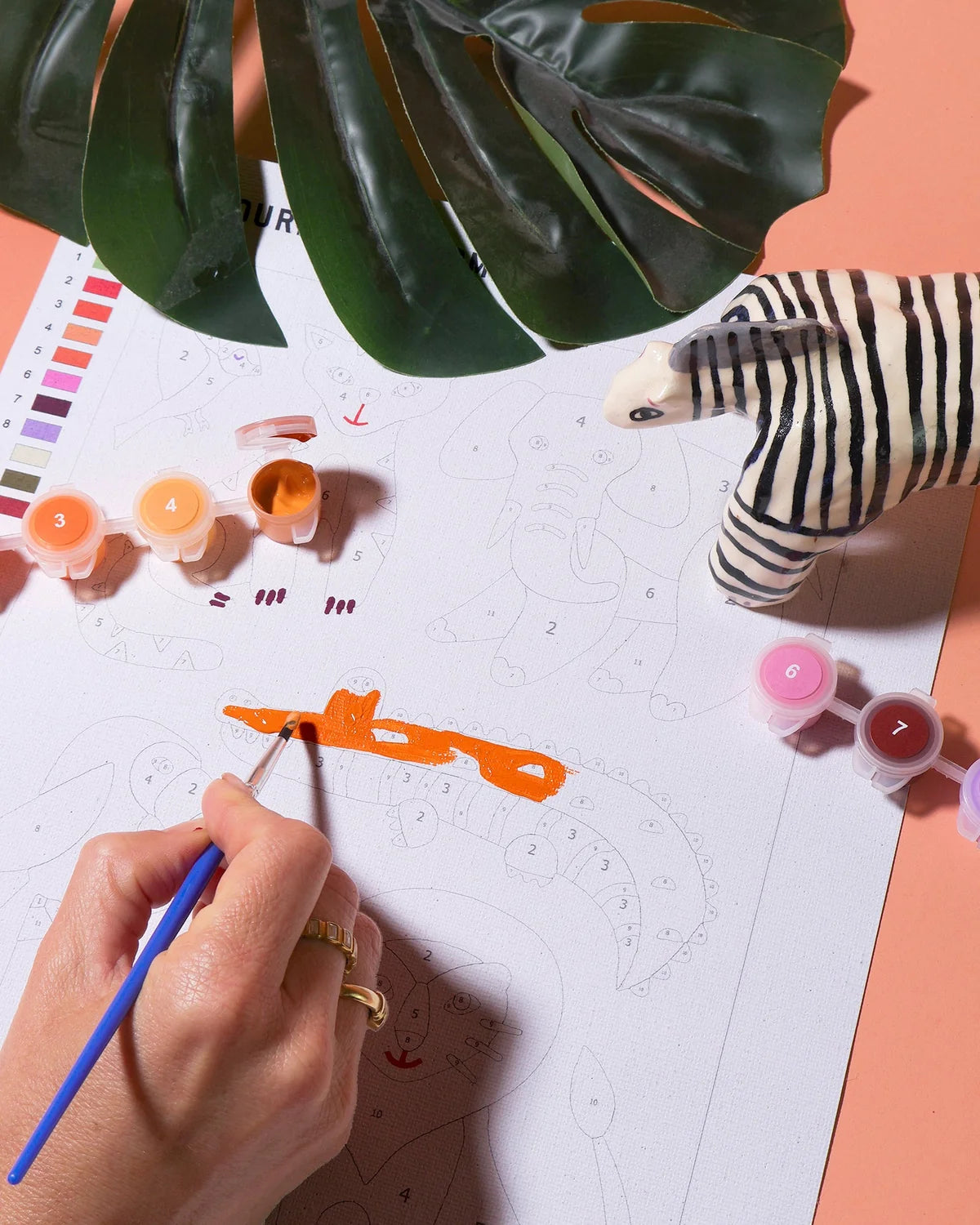 Little Safari- Paint by Numbers