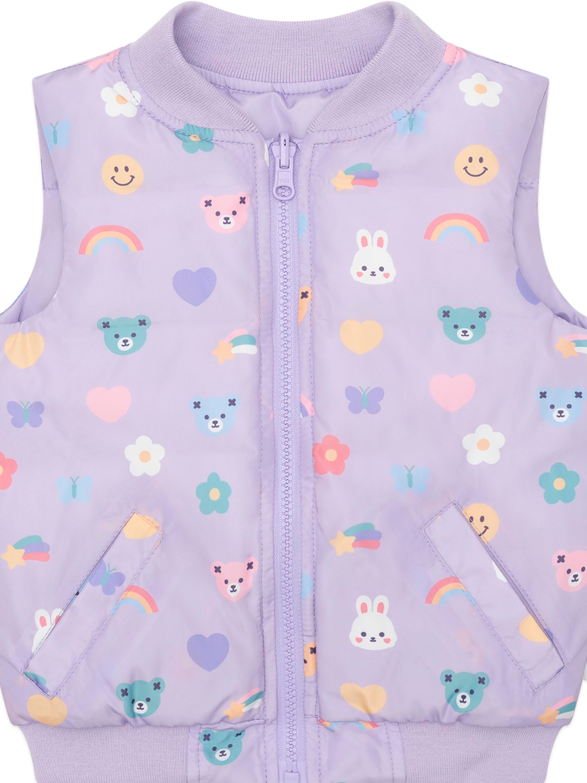 Huxmobile Reversible Puffer Vest