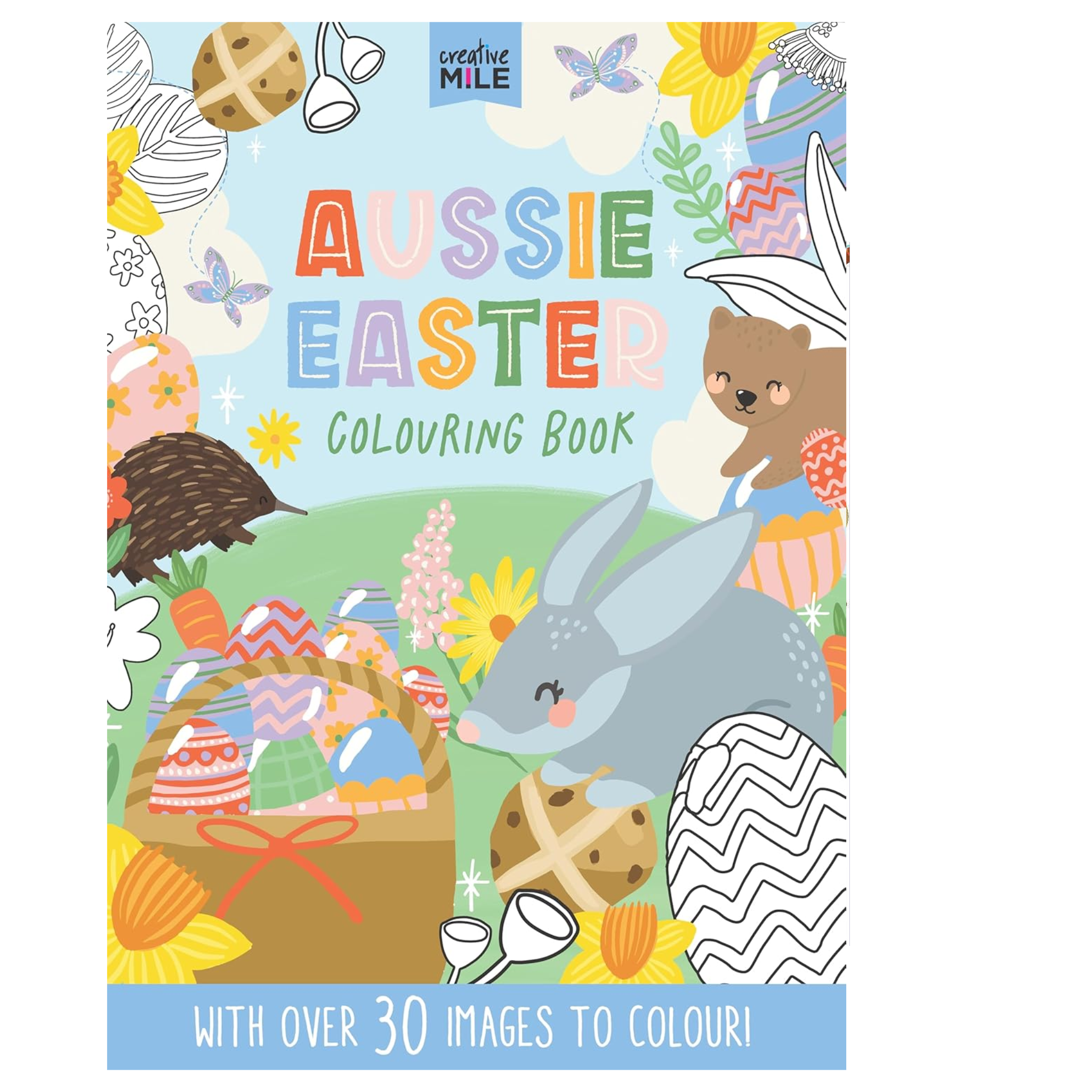 Aussie Easter Colouring Book