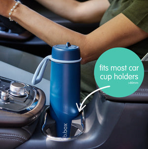 Insulated Flip Top Bottle 690ml - White Out