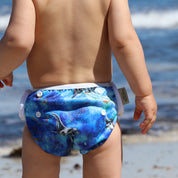 Reusable Swim Nappy OSFM - Manta Ray