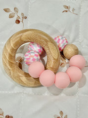 Silicone & Beechwood Teether