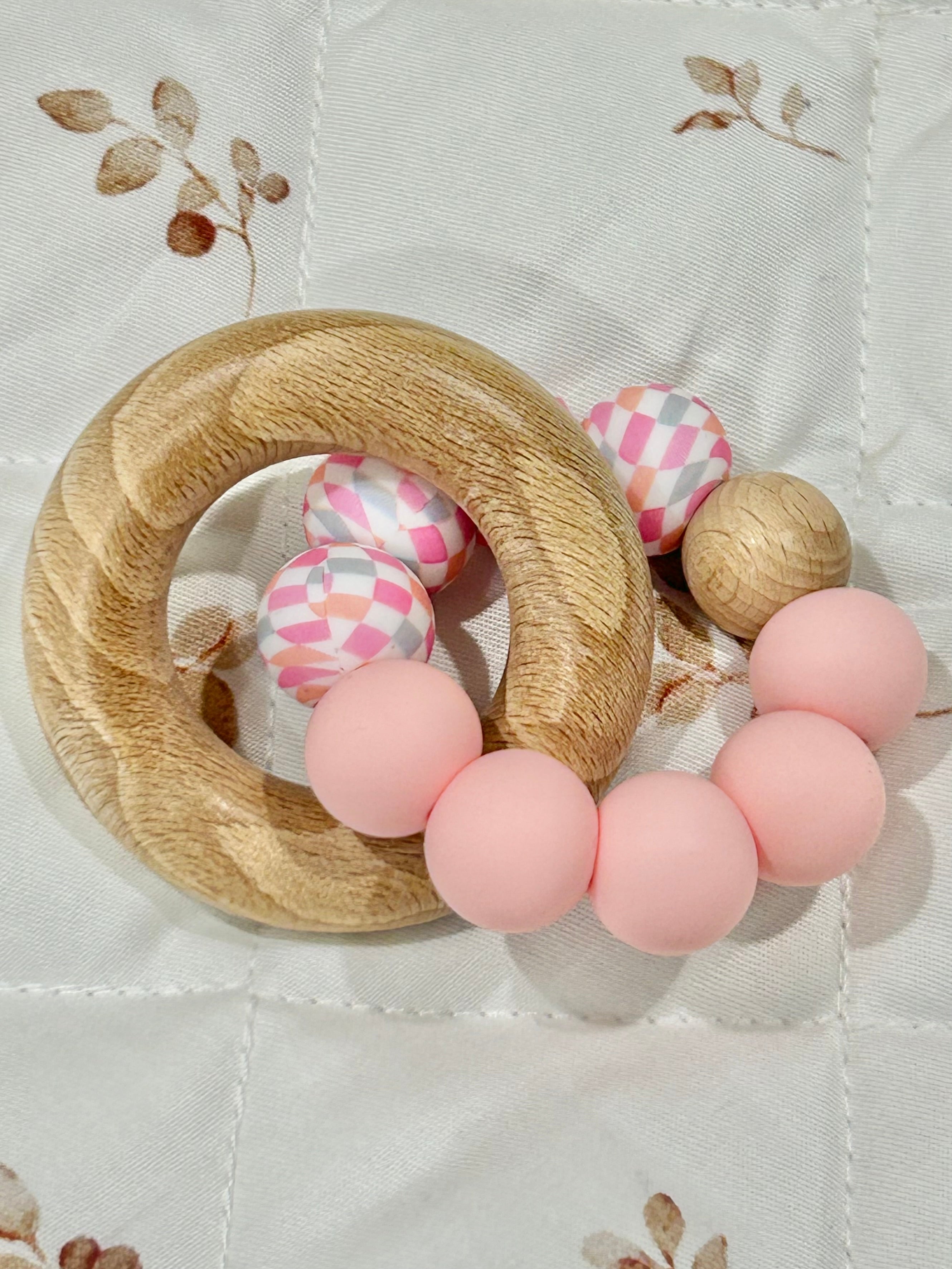 Silicone & Beechwood Teether