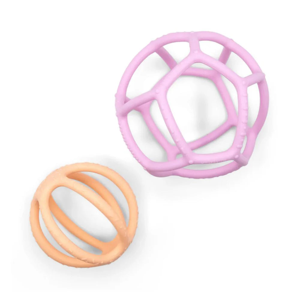 Sensory Ball 2 Pack - Bubblegum & Peach