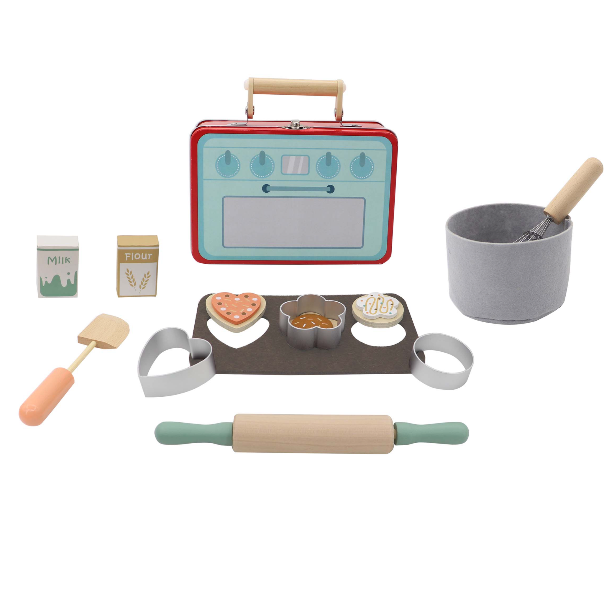 Cookie Baking Playset in Tin Case