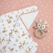 Sherpa Pram Blanket - Sophia’s Garden