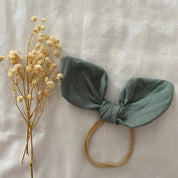 Linen Bunny Headband