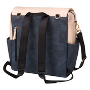 Boxy Backpack - Indigo/Blush