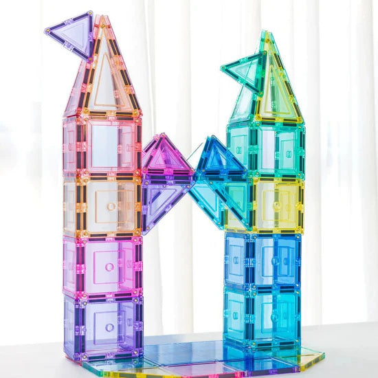 Magnetic Tiles - Pastel Builders Pack- 112pc