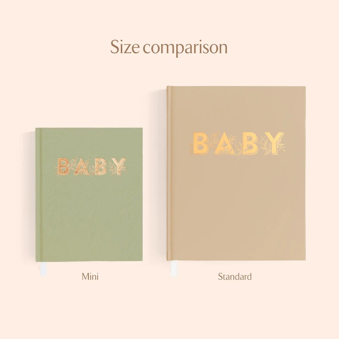 Mini baby book