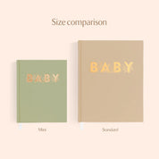 Mini baby book