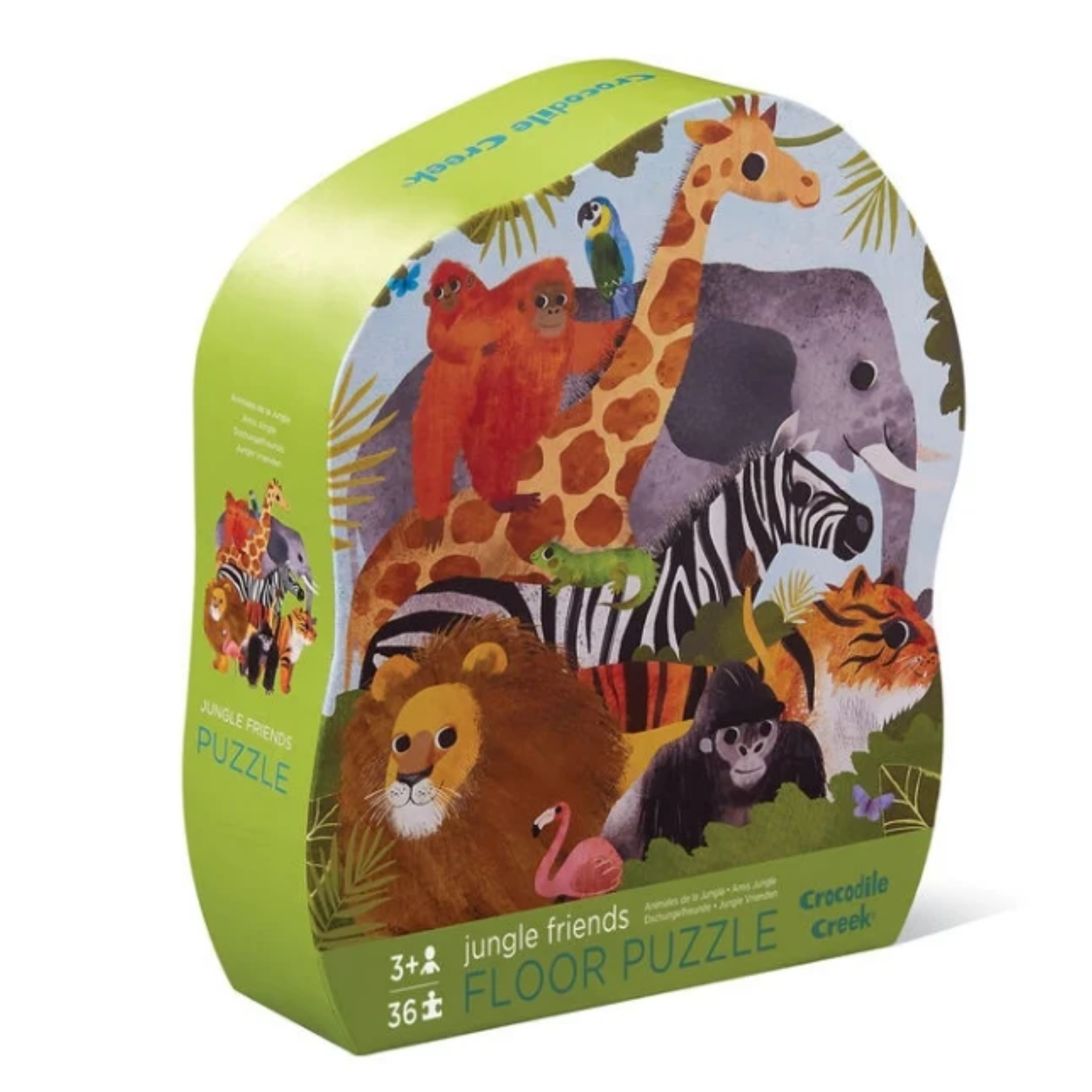 Classic Floor Puzzle - 36 pcs - Jungle Friends