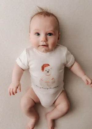 Beary Merry Christmas Bodysuit Tee