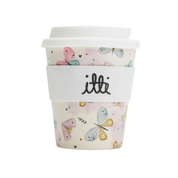 Butterfly 240mL Bamboo Cino Cup + Straw