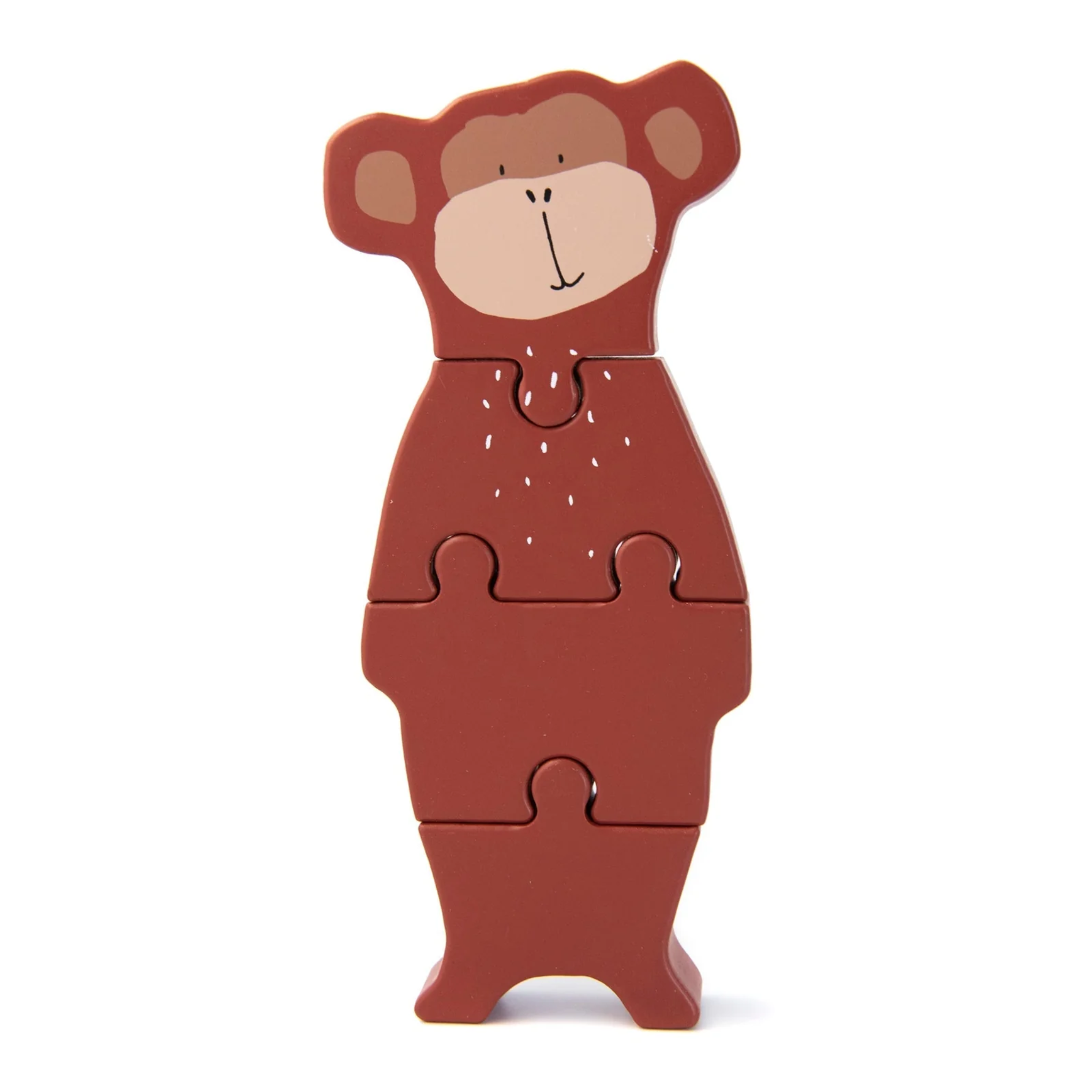 Wooden Body Puzzle - Mr Monkey