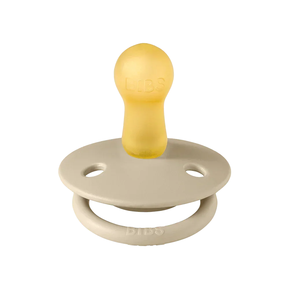 BIBS De Lux Vanilla/Peach - One Size