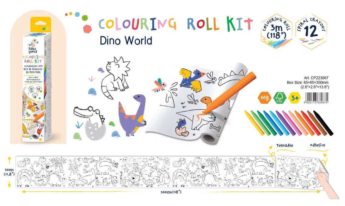 Colouring Roll Kit