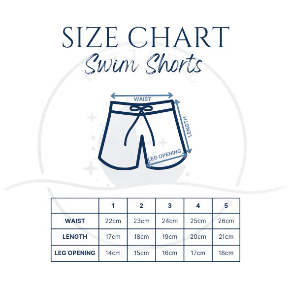 Swim Shorts - Ocean