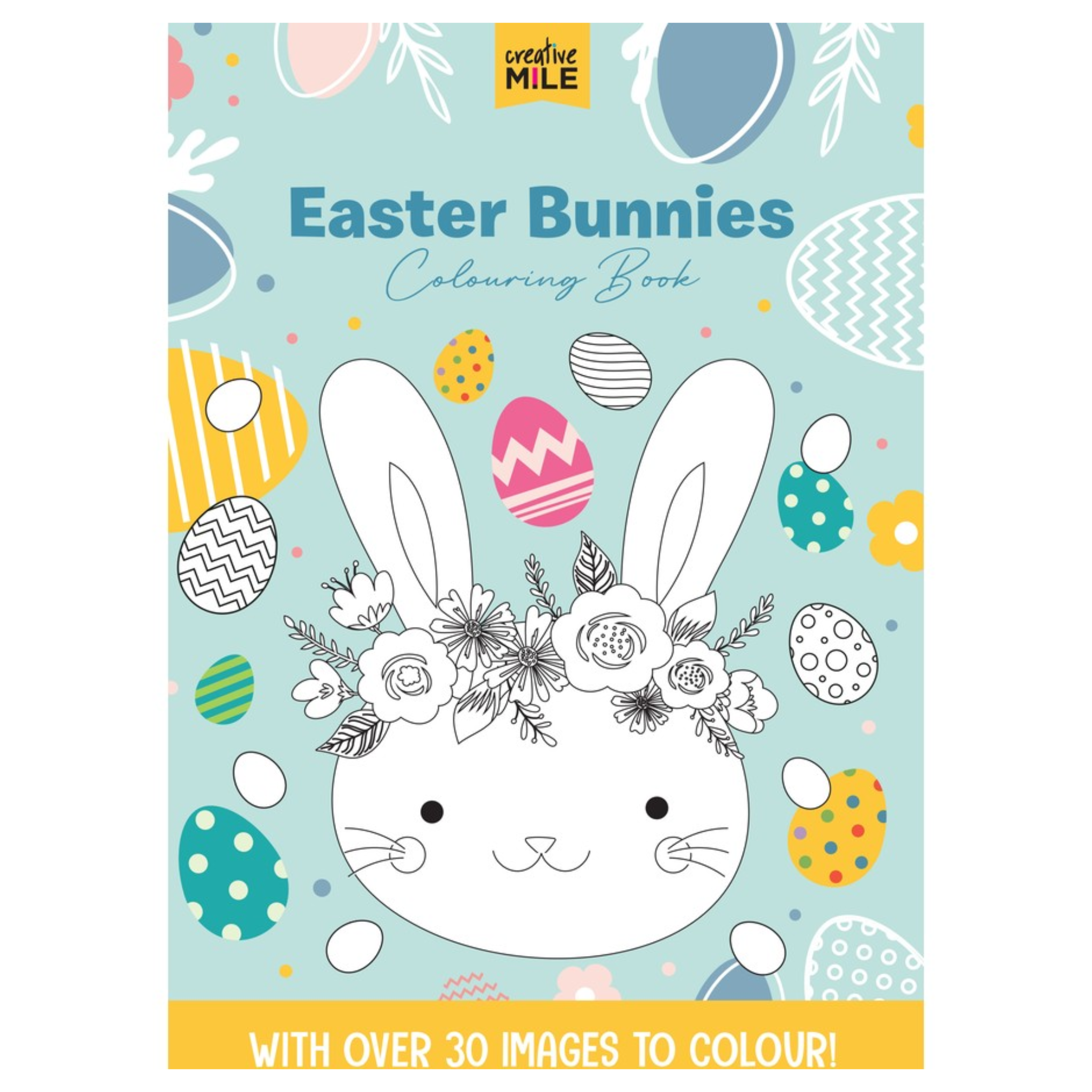 Easter Bunnies Colouring Book