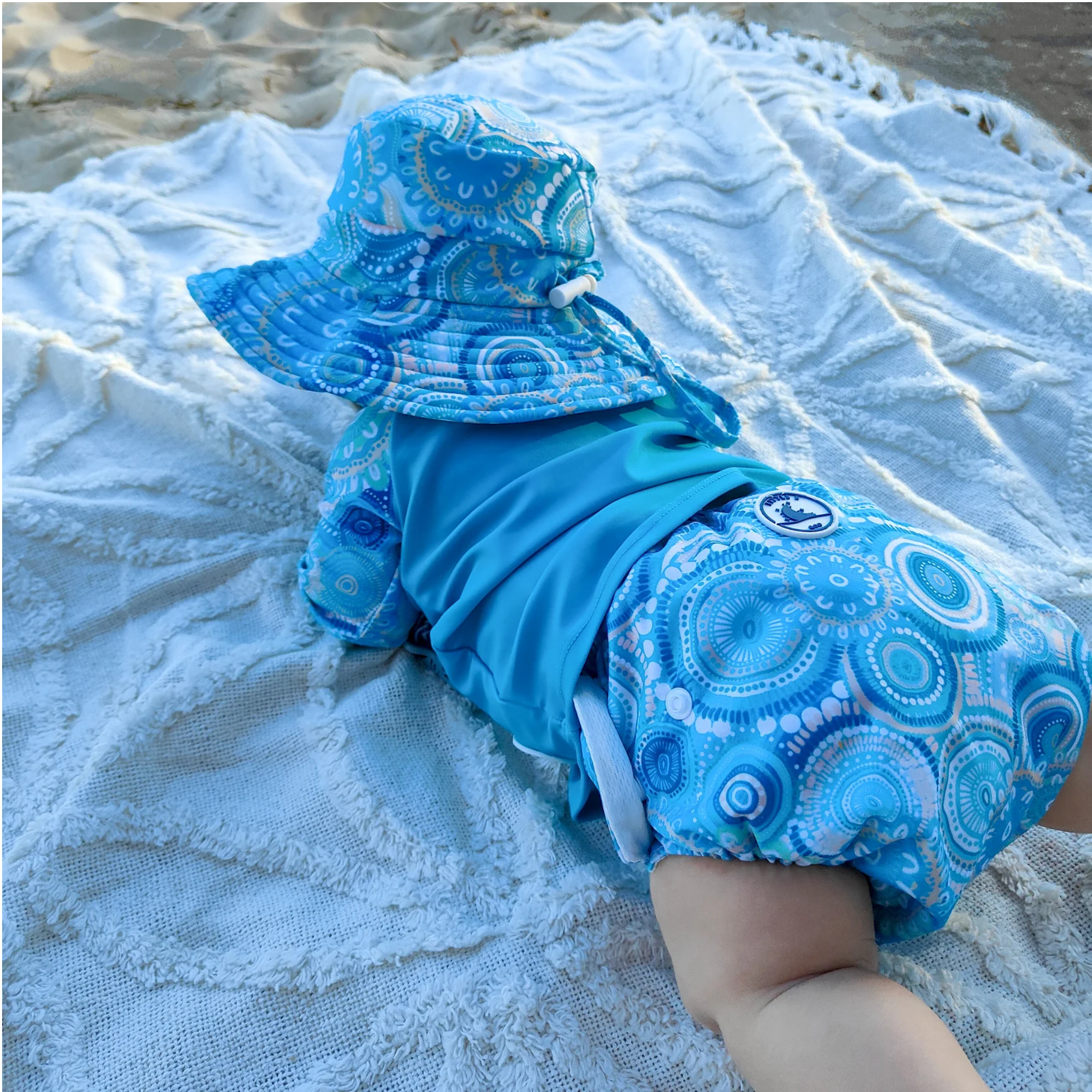 Reversible Swim Hat - Called Home to the Ocean