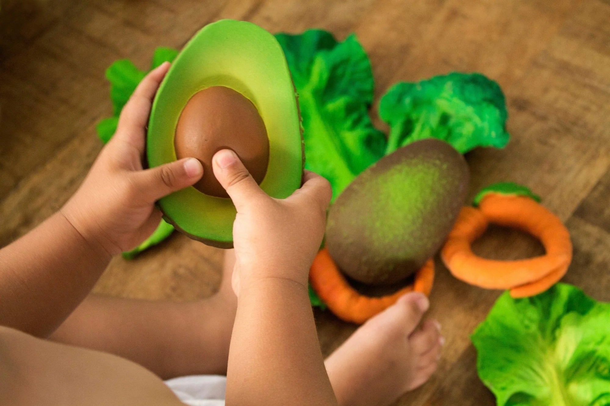 Natural Rubber Teether - Arnold the Avocado