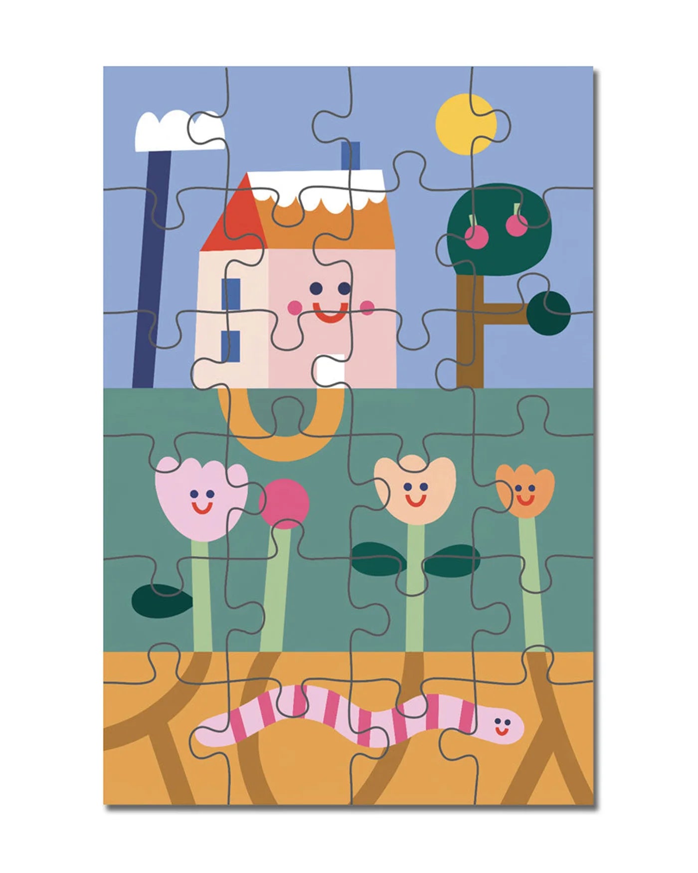 Kids Puzzle - Under the Garden 24 piece