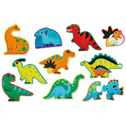 Let’s Begin Puzzle - 2pc - Dinosaurs