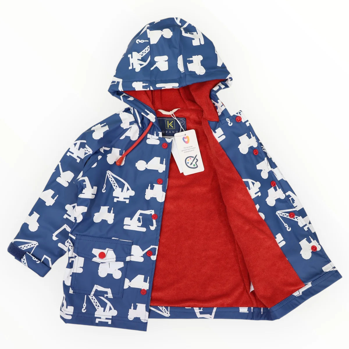 Construction Colour Change Raincoat