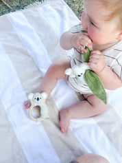 Banks the Koala Teether- Rattle and Scrunch
