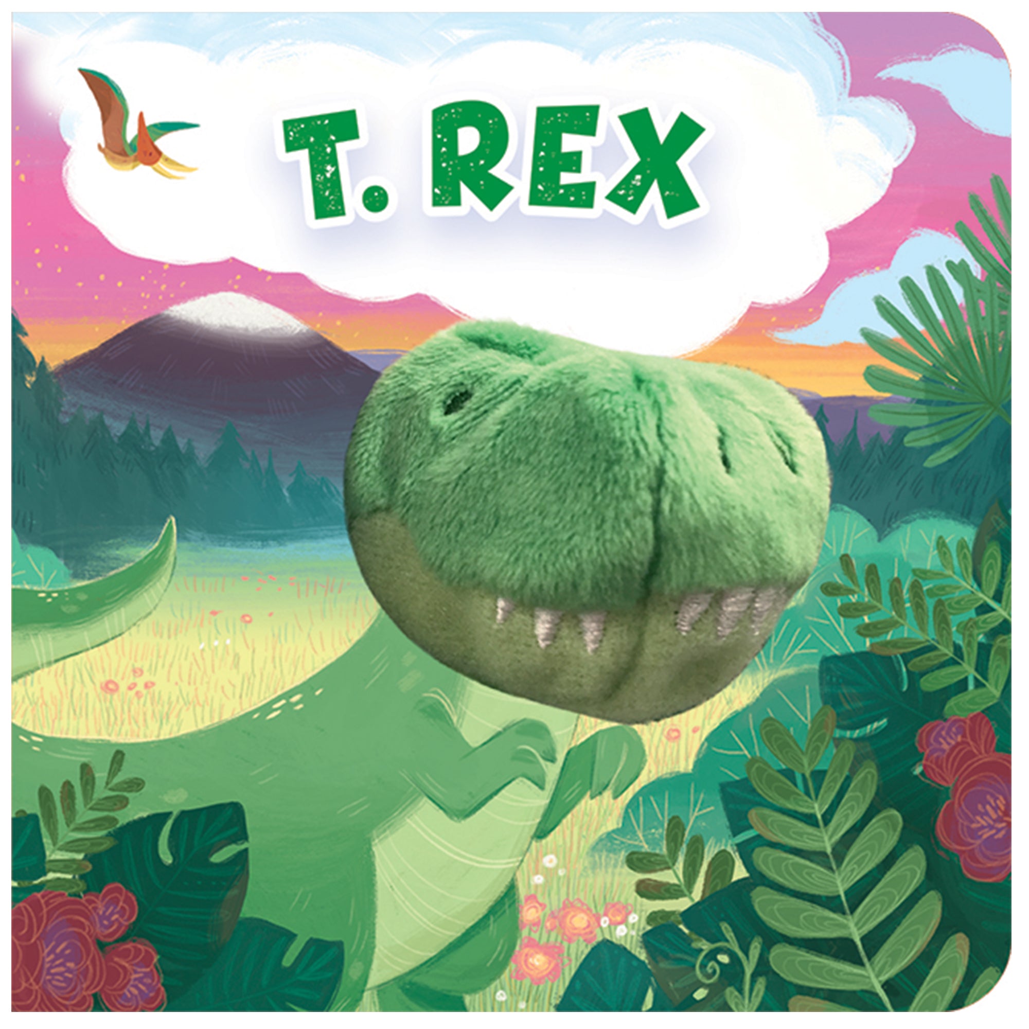 T Rex Finger Puppet Book
