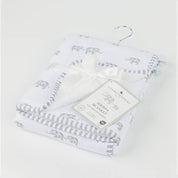 Sherpa Pram Blanket - Watercolour Elephant