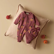 Clementine Organic Knitted Jacquard Hat