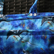 Premium Double Pocket Wet Bag - Manta Ray