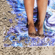 Sand Free Beach Towel - Manta’s Mantra - Large