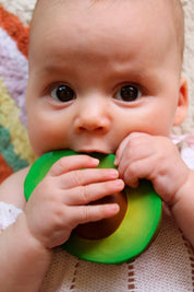 Natural Rubber Teether - Arnold the Avocado